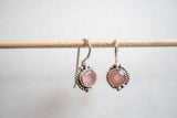 Boucles d'oreilles en agate et argent 925