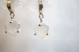 Boucles d'oreilles en agate et argent 925