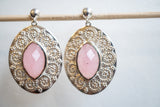 Boucles d'oreilles en agate et argent 925