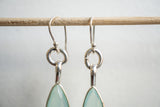 Boucles d’oreilles avec Agates et argent 925